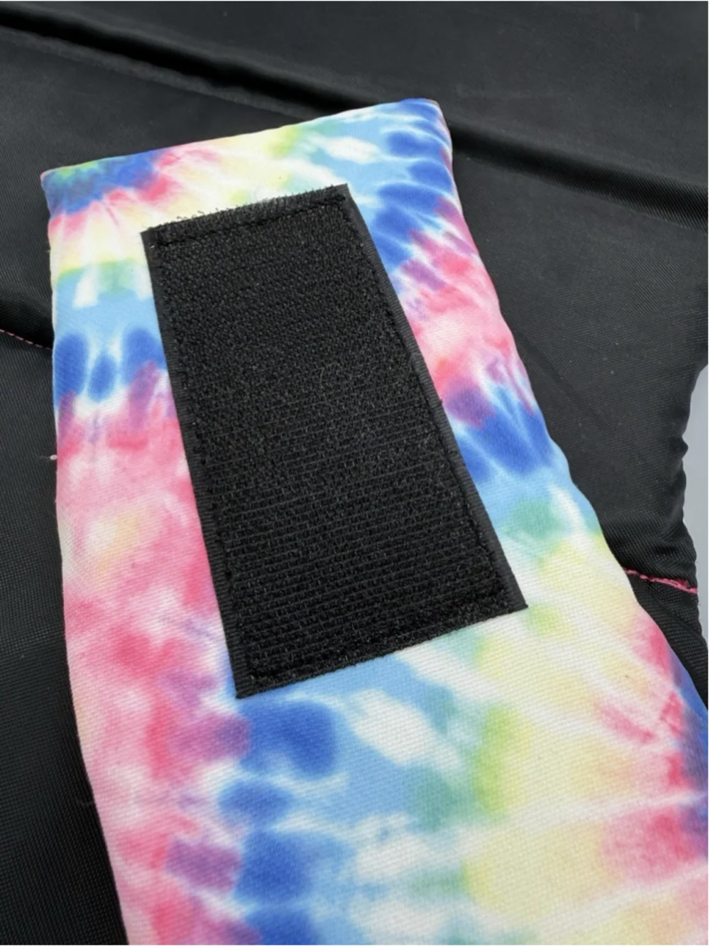 Canada Pooch Wave Rider Life Vest For Dogs Pink & Blue Tie Dye Size Large